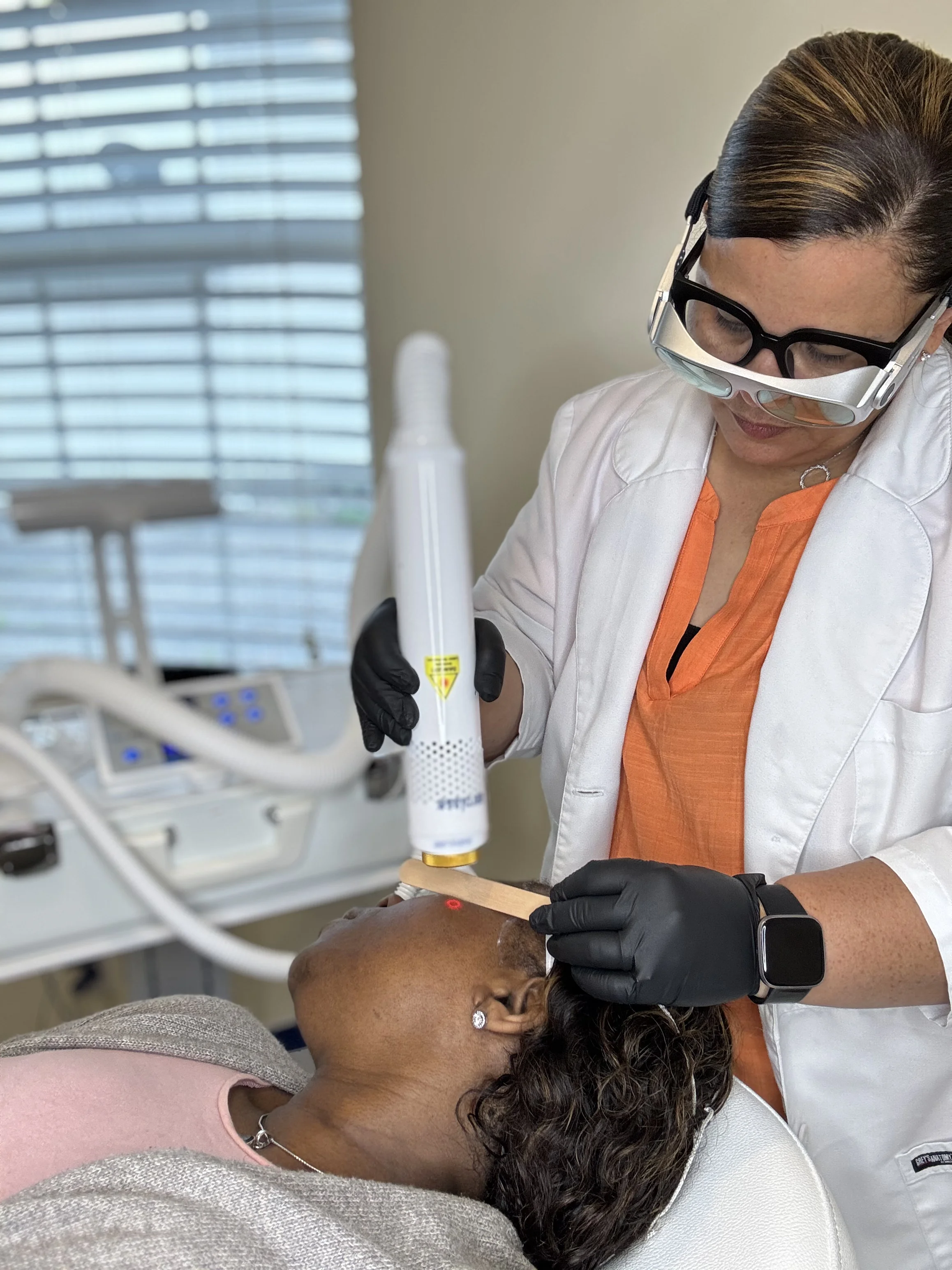 Aerolase laser treatment